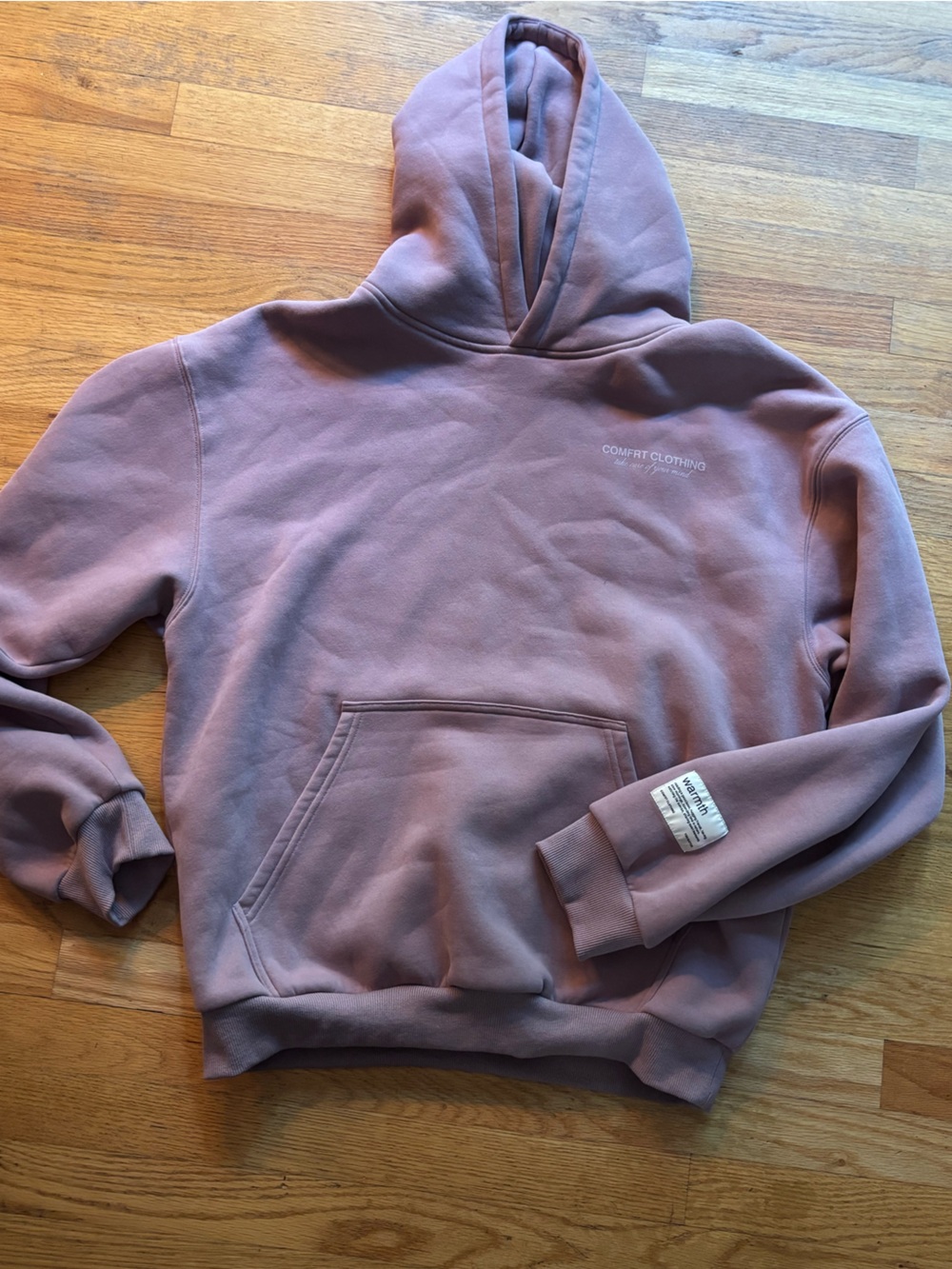 Comfrt quote hoodie